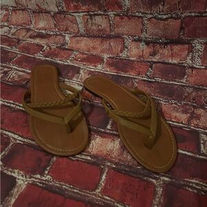 Stylish Brown Braided Sandals